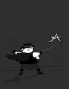 Cartoon: Child Zorro... (small) by berk-olgun tagged child,zorro
