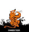 Cartoon: Chinese Tiger... (small) by berk-olgun tagged tiger