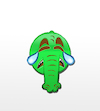 Cartoon: Crocodile Emoji... (small) by berk-olgun tagged crocodile,emoji