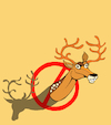 Cartoon: Deer Ban... (small) by berk-olgun tagged deer,ban
