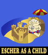 Cartoon: Escher as a Child... (small) by berk-olgun tagged escher,as,child