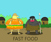 Cartoon: Fast Food... (small) by berk-olgun tagged fast,food