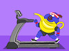 Cartoon: Fitness... (small) by berk-olgun tagged fitness