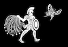 Cartoon: Gladiator... (small) by berk-olgun tagged gladiator