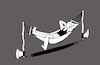 Cartoon: Hammock... (small) by berk-olgun tagged hammock