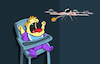 Cartoon: Here Comes the Airplane... (small) by berk-olgun tagged here,comes,the,airplane