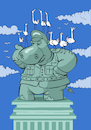 Cartoon: Hippo... (small) by berk-olgun tagged hippo