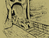 Cartoon: Horror Tunnel... (small) by berk-olgun tagged munch