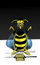 Cartoon: Japanese Wasp... (small) by berk-olgun tagged japanese,wasp