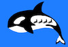 Cartoon: Killer Whale... (small) by berk-olgun tagged killer,whale