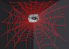 Cartoon: Painting Spider Web... (small) by berk-olgun tagged painting,spider,web
