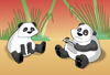 Cartoon: PANDA S KAMASUTRA BOOK.. (small) by berk-olgun tagged panda,kamasutra,book