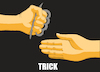 Cartoon: Paper Scissors Rock... (small) by berk-olgun tagged knuckles