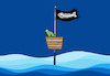 Cartoon: Pirate Fish... (small) by berk-olgun tagged pirate,fish