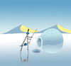 Cartoon: Polar Compasses... (small) by berk-olgun tagged polar,compasses