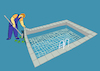 Cartoon: Pool Cleaner... (small) by berk-olgun tagged pool,cleaner