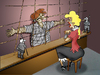Cartoon: Prison interview with Gulliver.. (small) by berk-olgun tagged gulliver