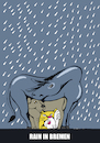 Cartoon: Rain in Bremen... (small) by berk-olgun tagged rain,in,bremen