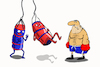 Cartoon: Sandbags... (small) by berk-olgun tagged sandbags