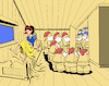 Cartoon: Snow White and 14 Dwarfs... (small) by berk-olgun tagged snow white and 14 dwarfs