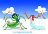 Cartoon: Snowmantis... (small) by berk-olgun tagged snowmantis