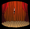Cartoon: Stage Fright... (small) by berk-olgun tagged stage,fright