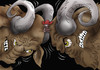 Cartoon: Super Fly against Rams... (small) by berk-olgun tagged super,fly,against,rams