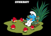 Cartoon: Synergy... (small) by berk-olgun tagged synergy