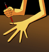 Cartoon: The Pen... (small) by berk-olgun tagged the,pen,is,mightier,than,sword