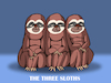 Cartoon: The Three Sloths... (small) by berk-olgun tagged the,three,sloths