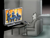 Cartoon: TV.. (small) by berk-olgun tagged tv