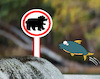 Cartoon: Warning... (small) by berk-olgun tagged warning