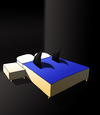Cartoon: Water Bed... (small) by berk-olgun tagged water bed
