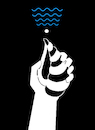 Cartoon: Wave... (small) by berk-olgun tagged seashell