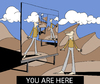 Cartoon: You Are Here... (small) by berk-olgun tagged you are here