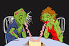 Cartoon: Zombie in Love... (small) by berk-olgun tagged zombie,in,love