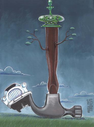 Cartoon: ECO (medium) by Marian Avramescu tagged mav