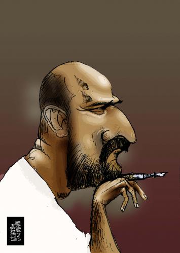 Cartoon: HUSEYIN CAKMAK (medium) by Marian Avramescu tagged cartoonist