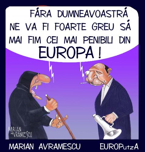 Cartoon: RO 2009 (medium) by Marian Avramescu tagged mav