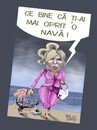 Cartoon: last boat (small) by Marian Avramescu tagged mav