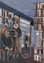Cartoon: Library (small) by Marian Avramescu tagged mmmmmmmm