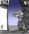 Cartoon: to Romania with love (small) by Marian Avramescu tagged humility