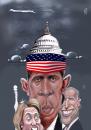 Cartoon: USA (small) by Marian Avramescu tagged mav