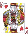 Cartoon: The King Of Hearts (small) by m-crackaz tagged king of hearts card
