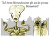 Cartoon: ausserirdisch (small) by jenapaul tagged alien,humor,outer,space,aliens