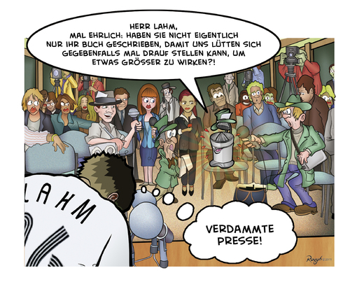 Cartoon: Die Presse 28 (medium) by Die Presse tagged pressekonferenz