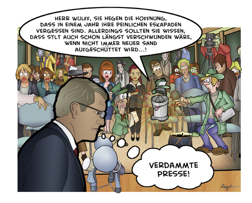 Cartoon: Die Presse 52 (medium) by Die Presse tagged pressekonferenz