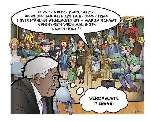 Cartoon: Die Presse 25 (medium) by Die Presse tagged pressekonferenz