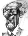 Cartoon: Erich Honecker (small) by Tonio tagged caricature portrait politics deutsche german