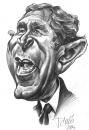 Cartoon: George W. Bush (small) by Tonio tagged caricature,portrait,politics,usa,america